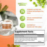 Amla Green Amla Supplement 20X Concentrate in a bowl