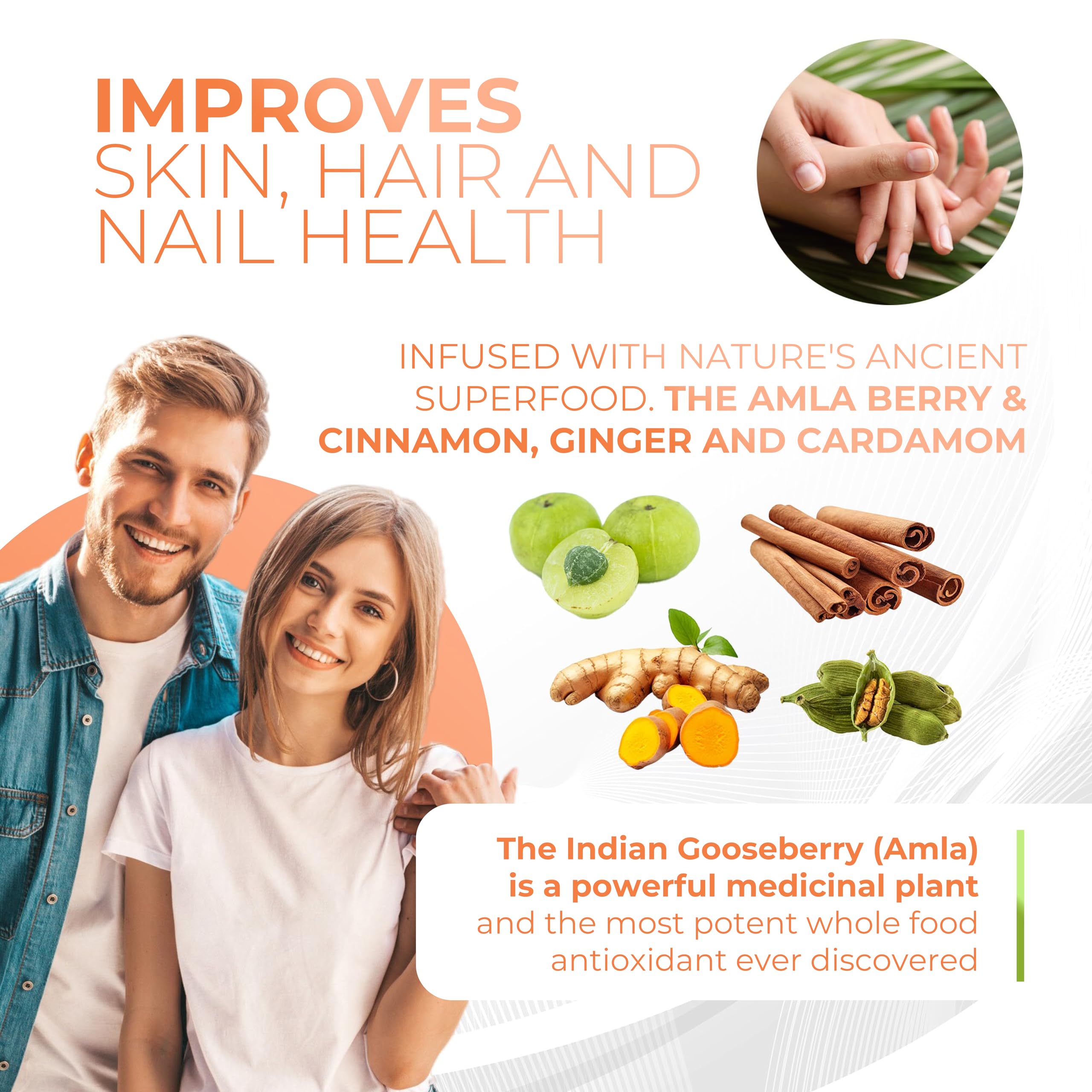 Amla Green Amla Supplement 20X Concentrate in smoothie