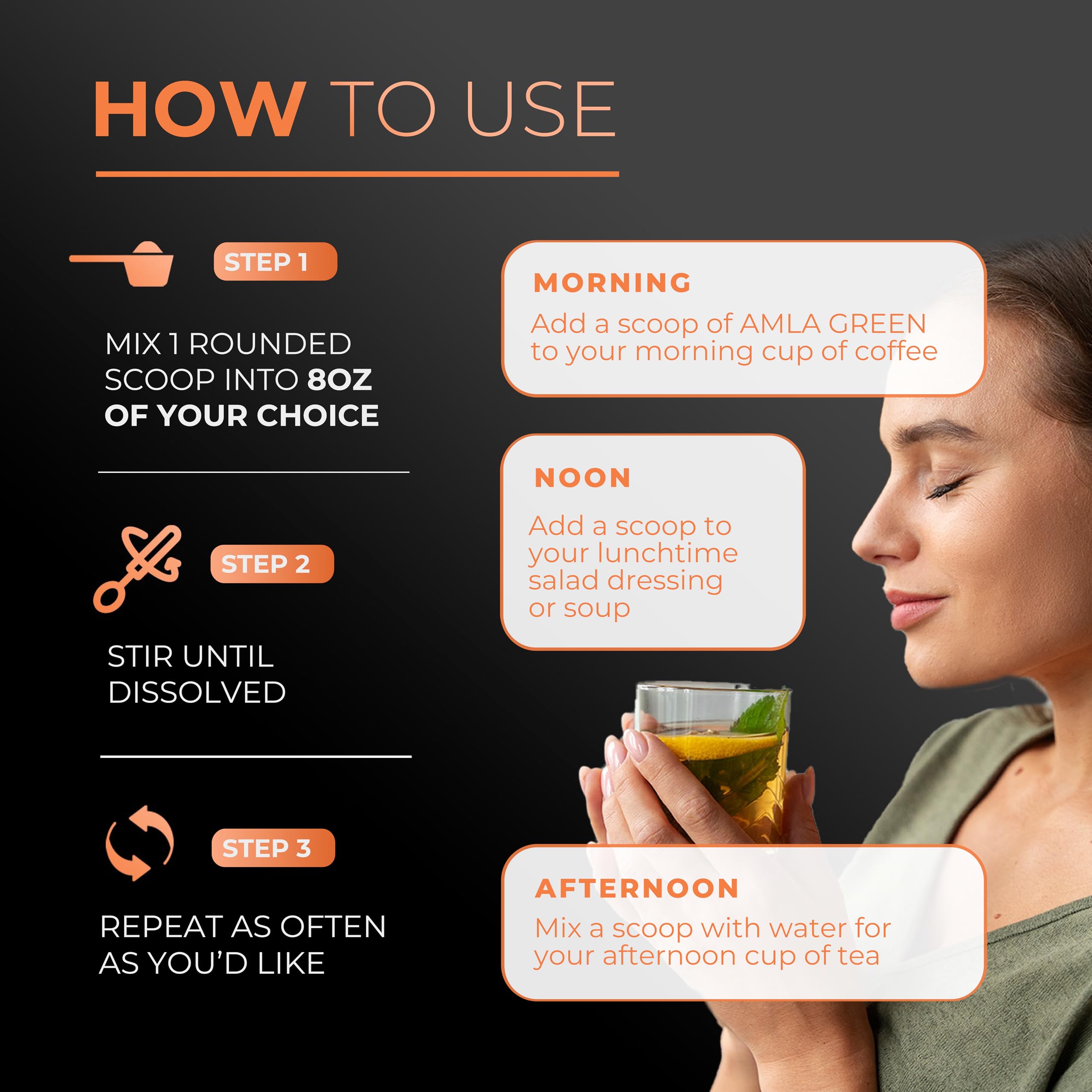 Amla Green Amla Supplement 20X Concentrate lifestyle scene