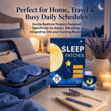 AMLL Sleep Patches 72PCS on a bedside table