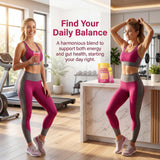 AMOQUCT Prebiotic Drink Mix lifestyle scene with drink
