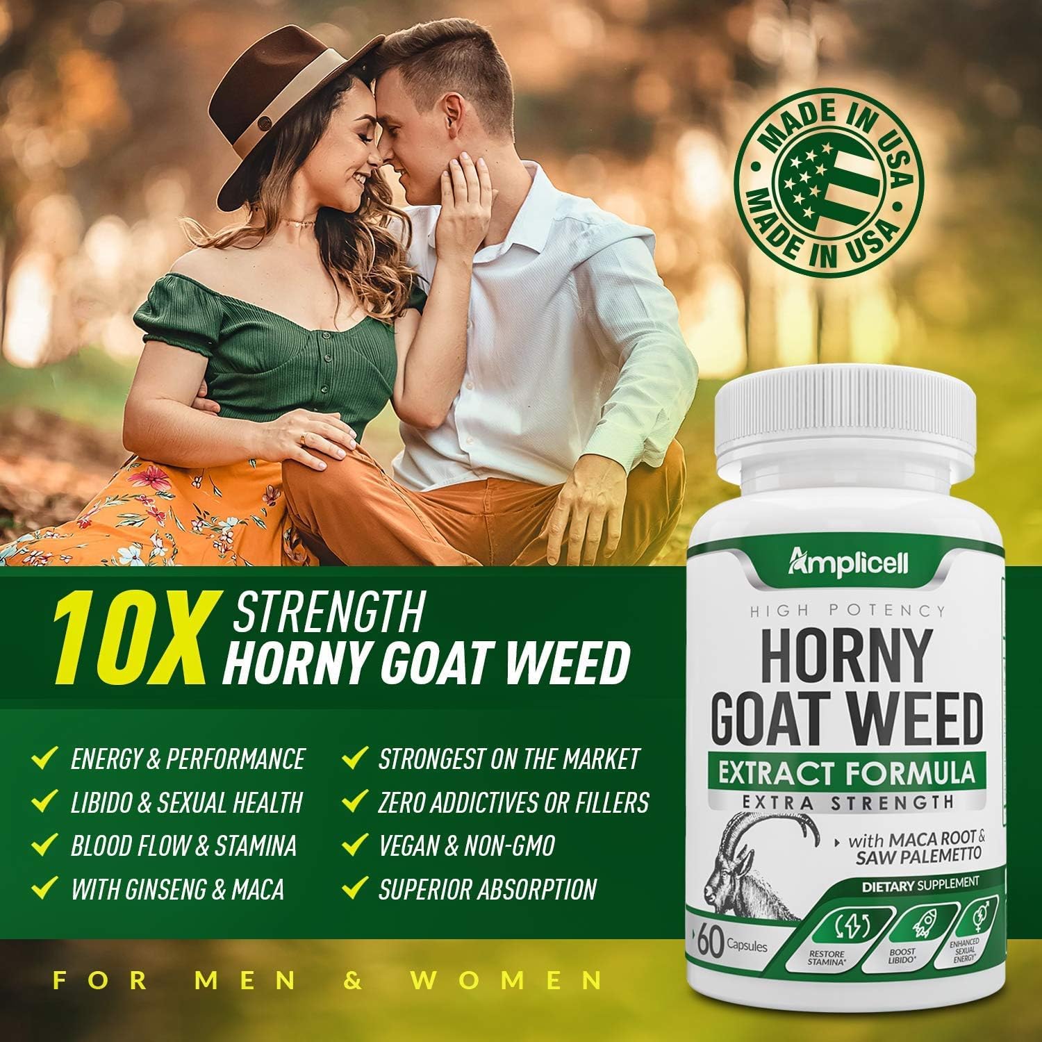 Amplicell Dong Quai Herbal Supplement ingredients list