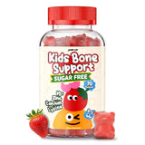 AmpUp Calcium Gummies front view with fruit flavours