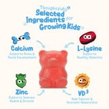 AmpUp Calcium Gummies packaging side view
