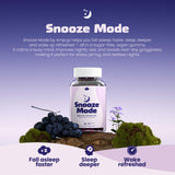 AmpUp Sleep Gummies 5mg Melatonin lifestyle scene with gummies