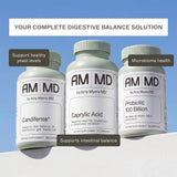 Amy Myers MD Caprylic Acid Capsules packaging with ingredients listed