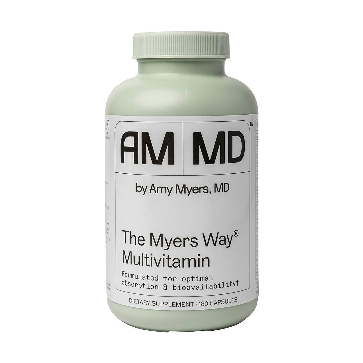 Amy Myers MD Daily Multivitamin 180 capsules front view