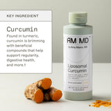 Amy Myers MD Liposomal Curcumin 1000mg label close-up