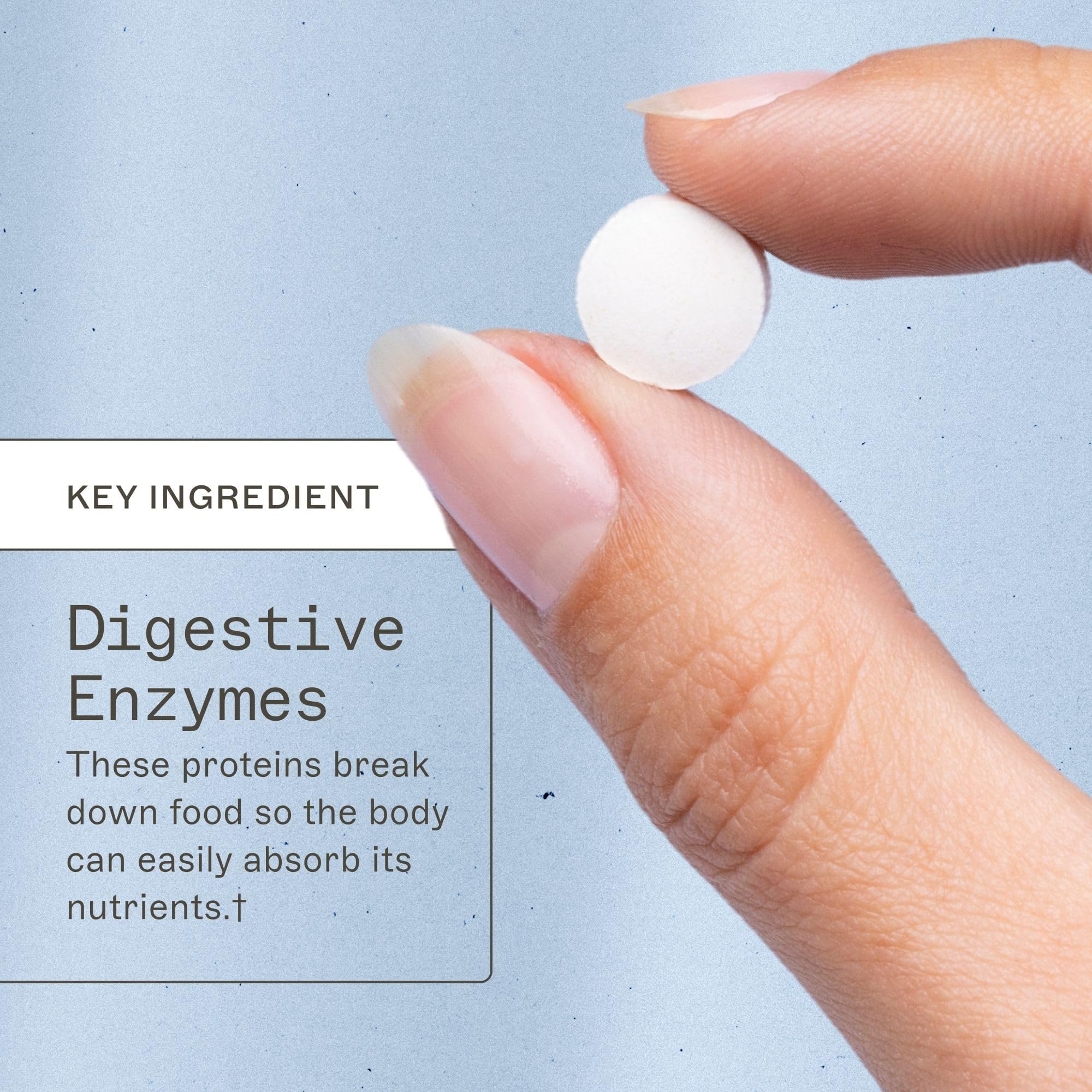 Amy Myers MD Multi-Enzymes 108g side view showing capsule