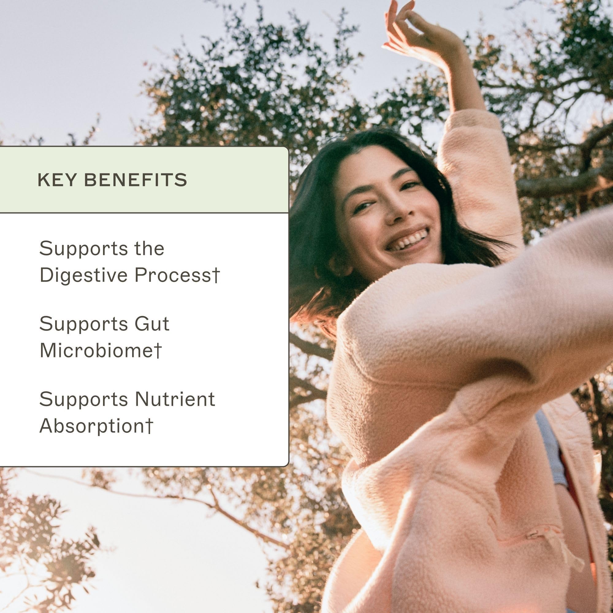 Amy Myers MD Multi-Enzymes 91g back view with ingredient list