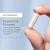 Amy Myers MD Multi-Enzymes 91g capsules in a clear container