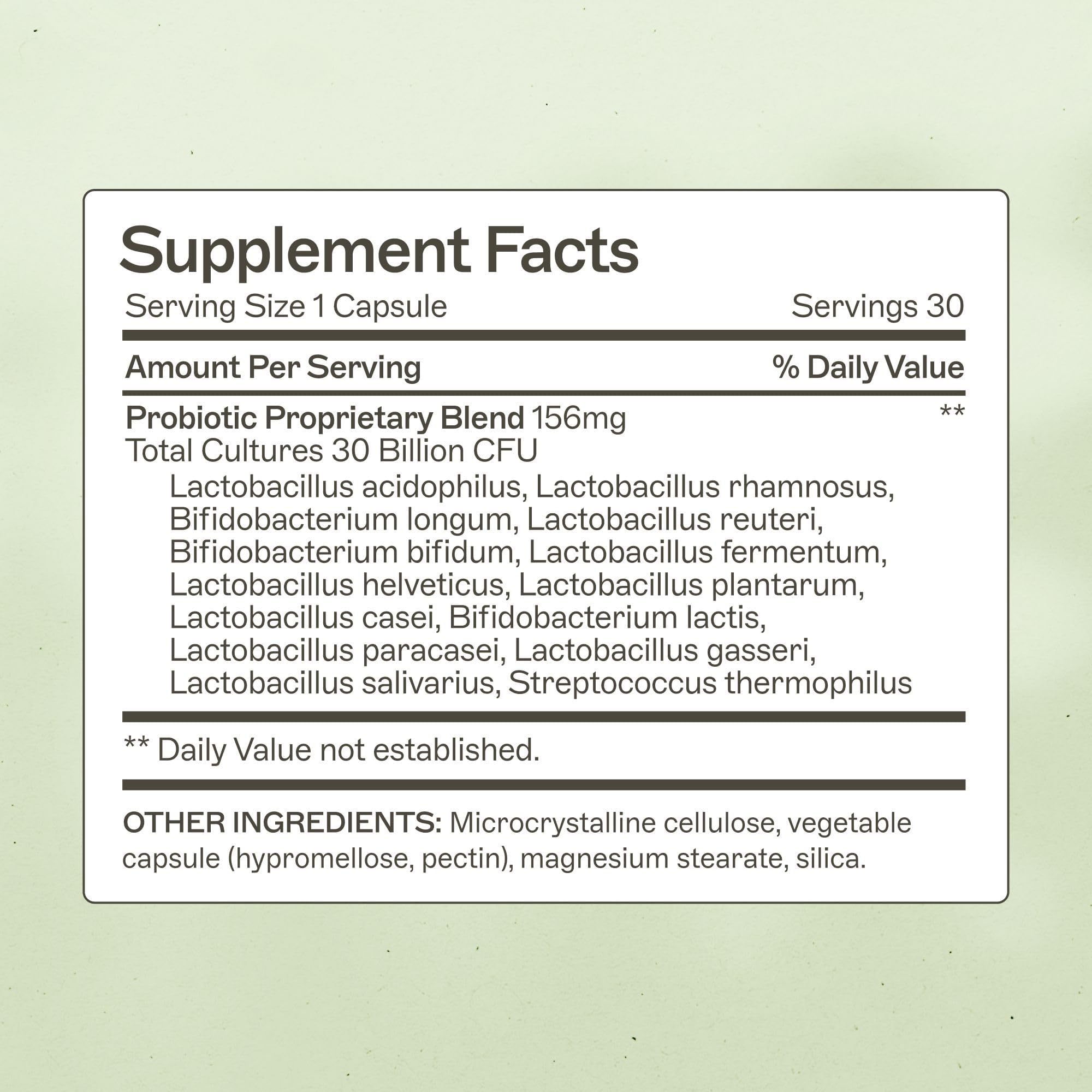 Amy Myers MD Probiotics 30B capsule close-up