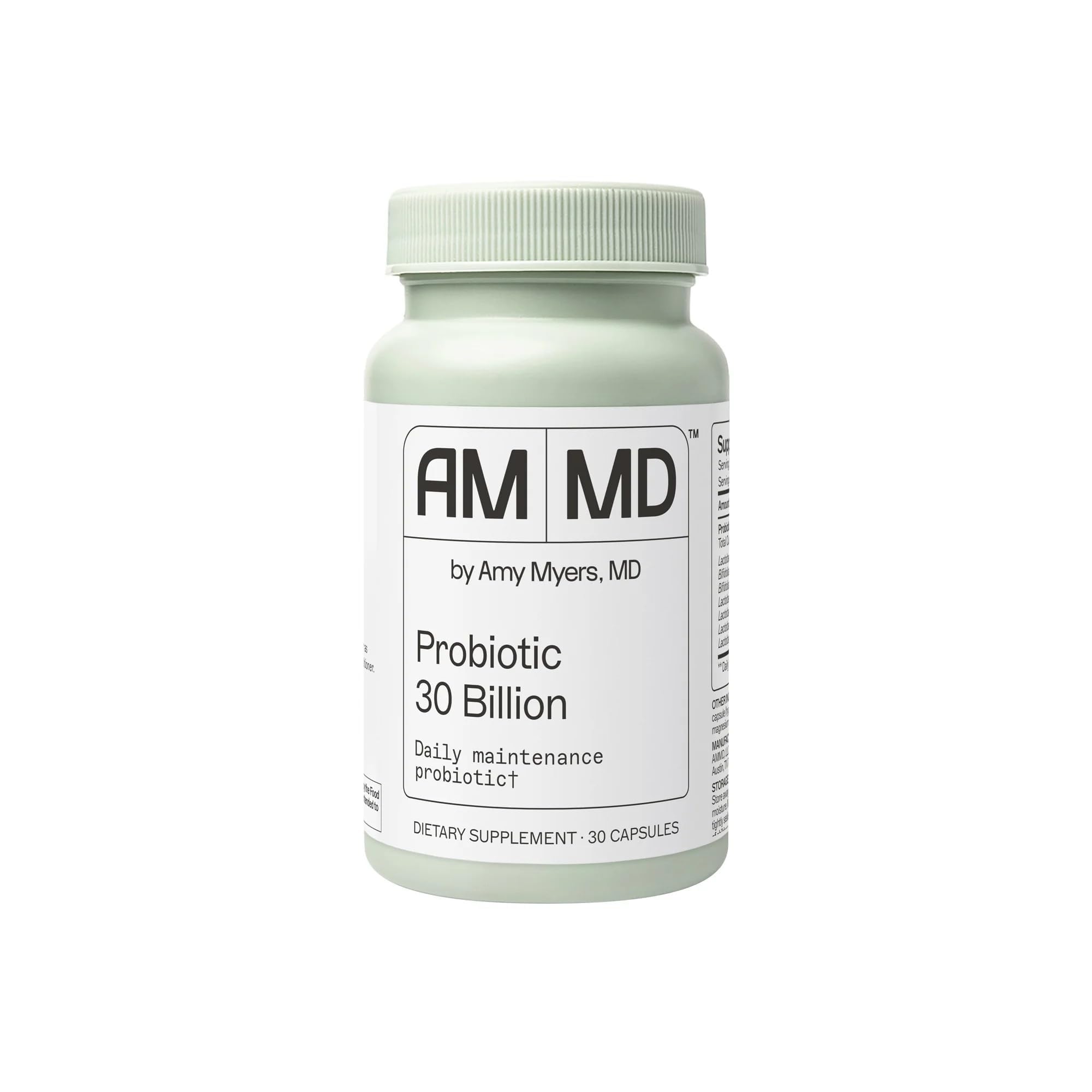 Amy Myers MD Probiotics 30B front view of packaging