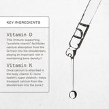 Amy Myers MD Vitamin D3 & K2 Liquid Supplement dropper close-up