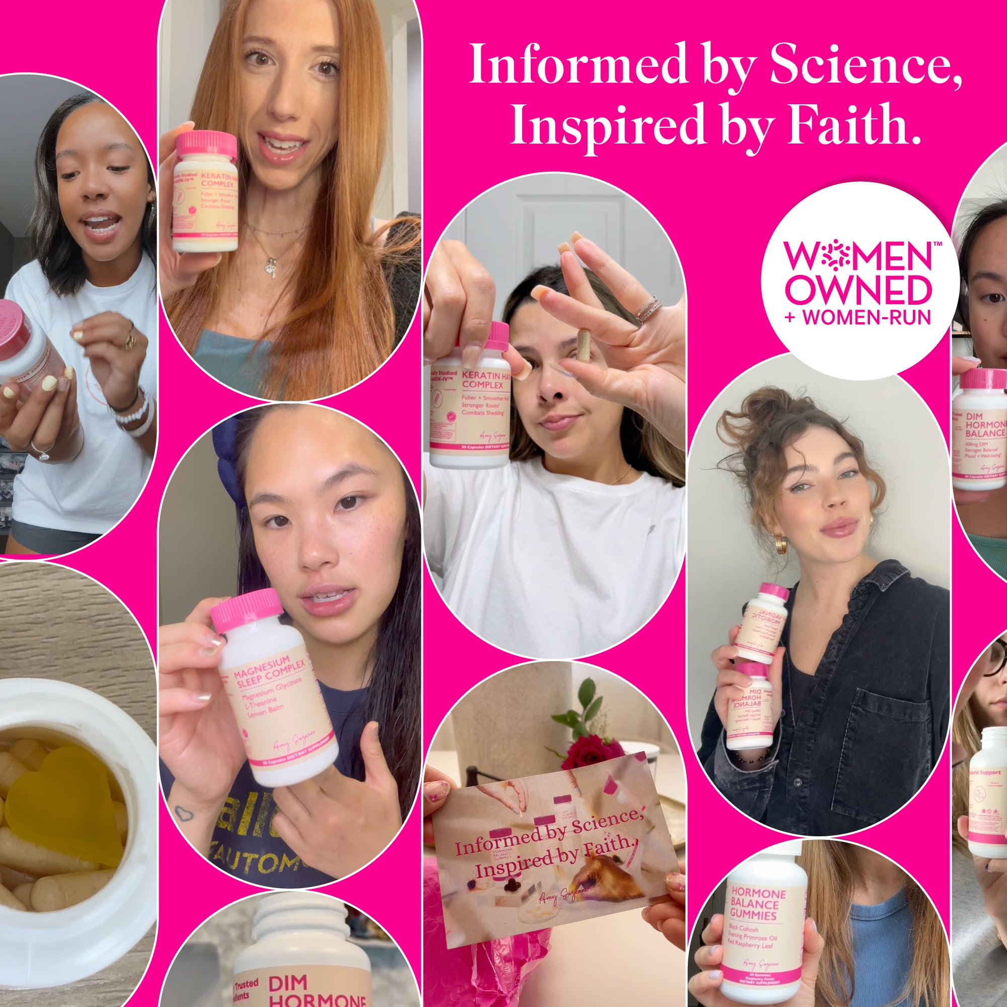 Amy Suzanne Balance Gummies lifestyle scene with a woman