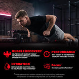 AMZXO BCAA Gummies nutritional information label