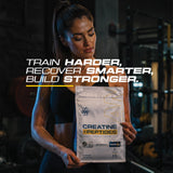 AN Performance Creatine + Peptide 444g with measuring scoop