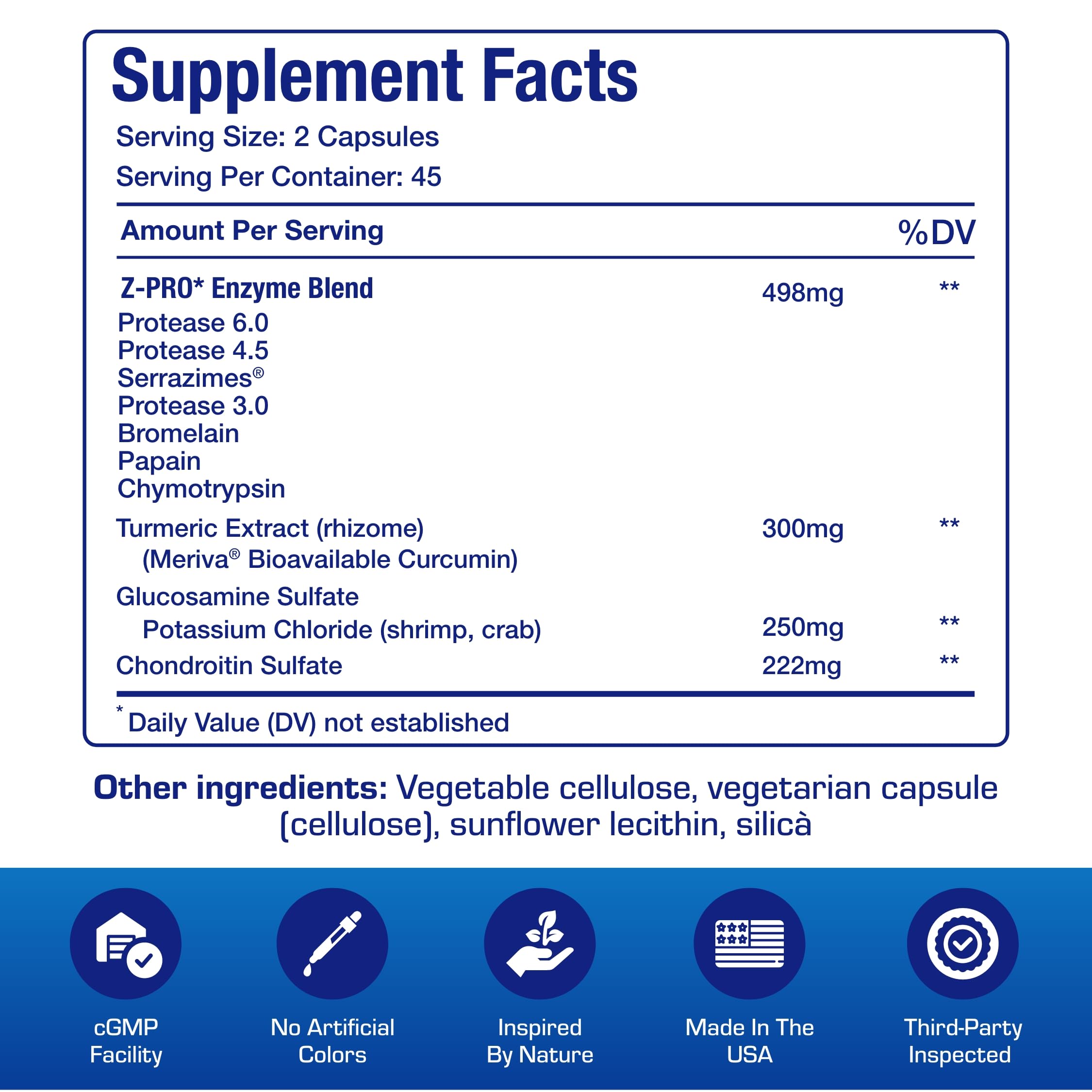 Anabolic Laboratories Chondroitin Capsules 1000mg capsules close-up