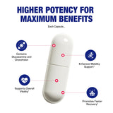Anabolic Laboratories Chondroitin Capsules 1000mg on a wooden table