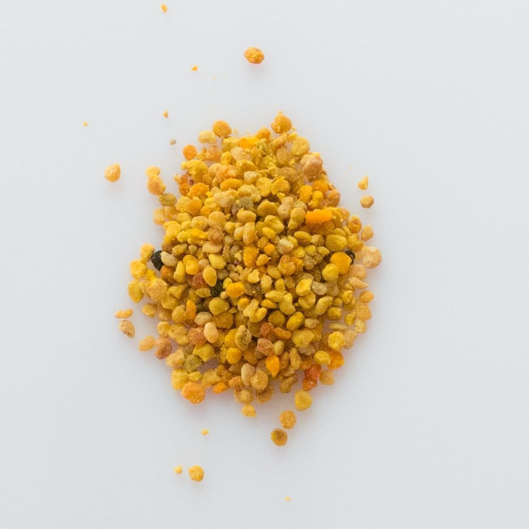 Anatolian Treasures Bee Pollen Granules close-up of granules