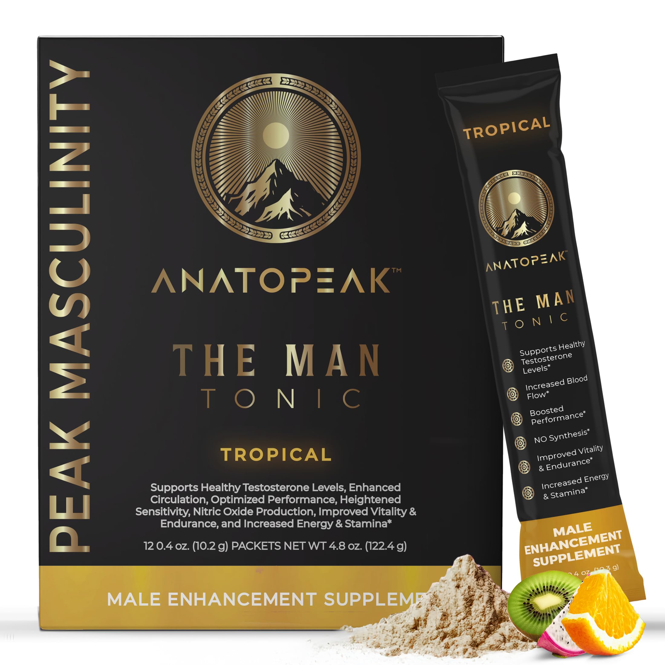 ANATOPEAK Man Tonic Horny Goat Weed Supplement box front view
