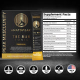 ANATOPEAK Man Tonic Horny Goat Weed Supplement packaging side view