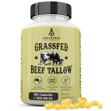Ancestral Supplements Beef Tallow Capsules 500mg front view