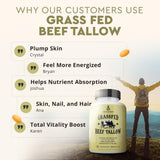 Ancestral Supplements Beef Tallow Capsules 500mg lifestyle scene