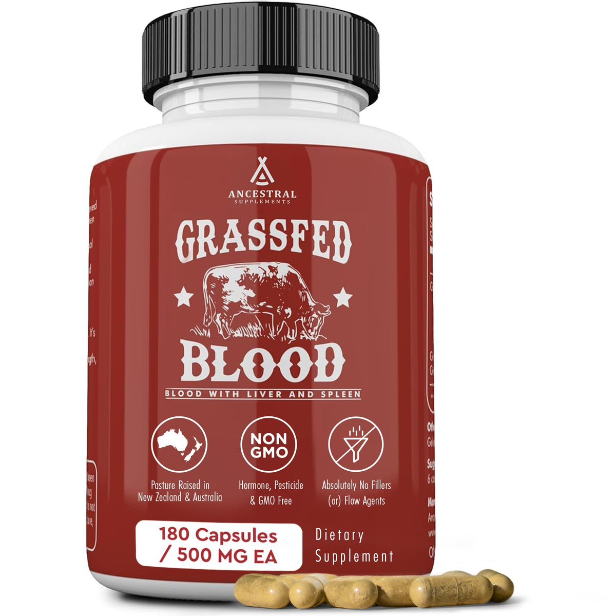 Ancestral Supplements Blood Supplement 160g front view