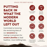 Ancestral Supplements Blood Supplement 160g ingredients list