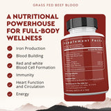 Ancestral Supplements Blood Supplement 160g side view
