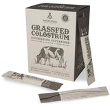Ancestral Supplements Colostrum Powder front view with packaging