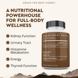 Ancestral Supplements Kidney Health Capsules side view showing label