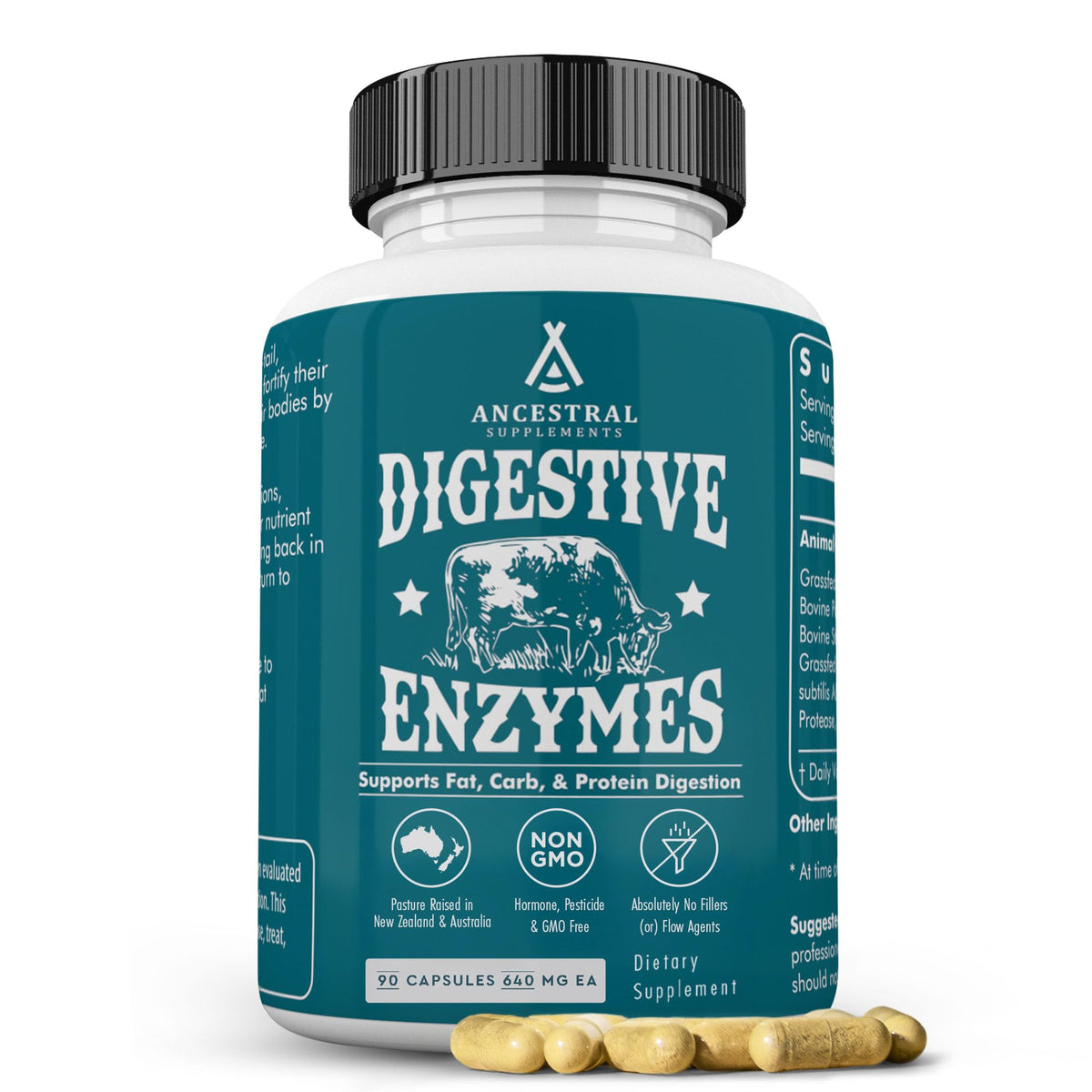 Ancestral Supplements Multi-Enzymes 420g front view