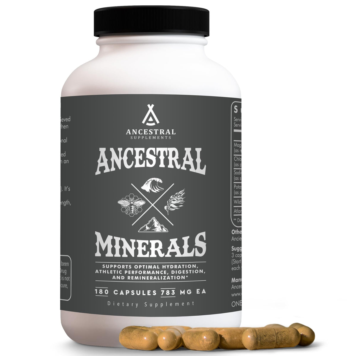 Ancestral Supplements Multi-Mineral Supplement front view