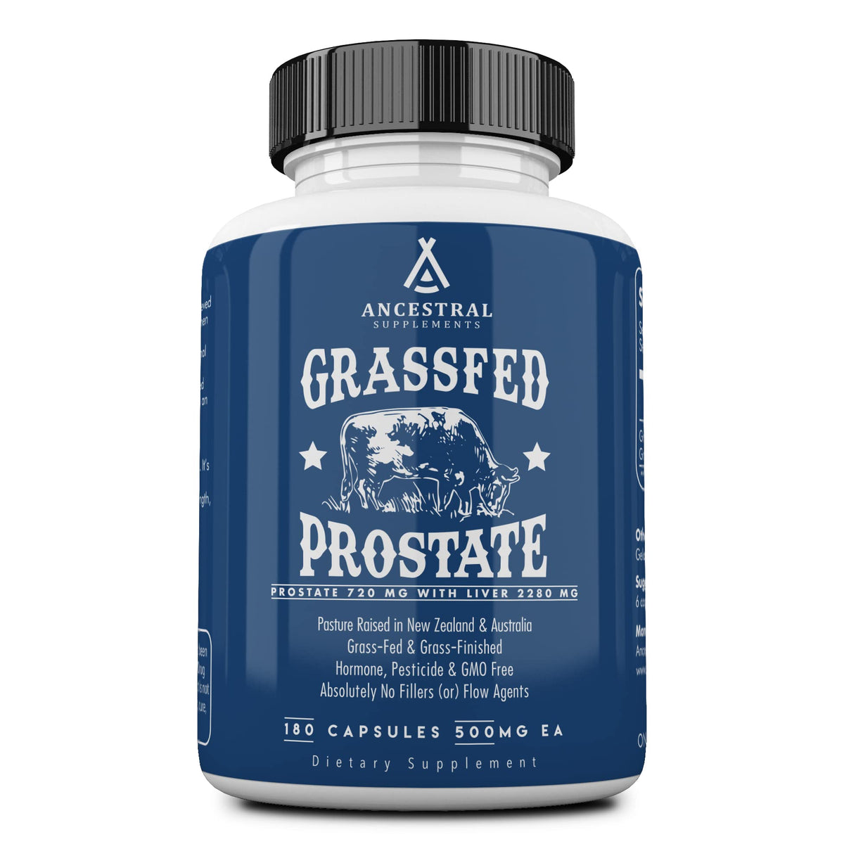 Ancestral Supplements Prostate Health Beef Liver Extract front view