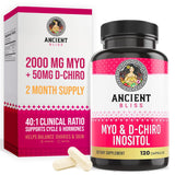 Ancient Bliss Inositol Supplement 2000mg bottle front view