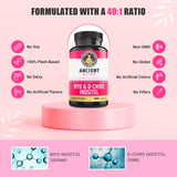 Ancient Bliss Inositol Supplement 2000mg bottle side view