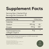Ancient + Brave Bovine Collagen Peptides scooping powder