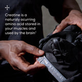 Ancient + Brave Creatine Supplement 6g packet with water preparation