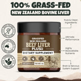 ANCIENT DIOSA Beef Liver Capsules 3000mg with a measuring spoon