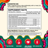 ANCIENT DIOSA Beef Liver Capsules side view with label
