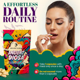ANCIENT DIOSA Beef Liver Capsules with measuring spoon