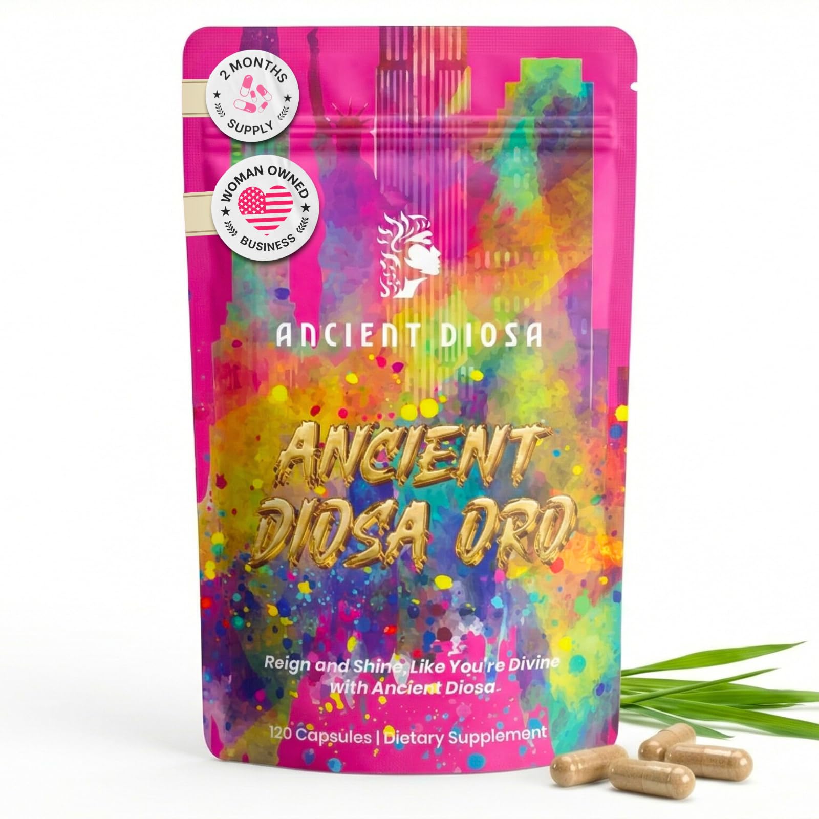 ANCIENT DIOSA Beef Organ Supplement for Women front view