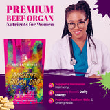 ANCIENT DIOSA Beef Organ Supplement for Women ingredients list