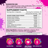 ANCIENT DIOSA Beef Organ Supplement for Women side view