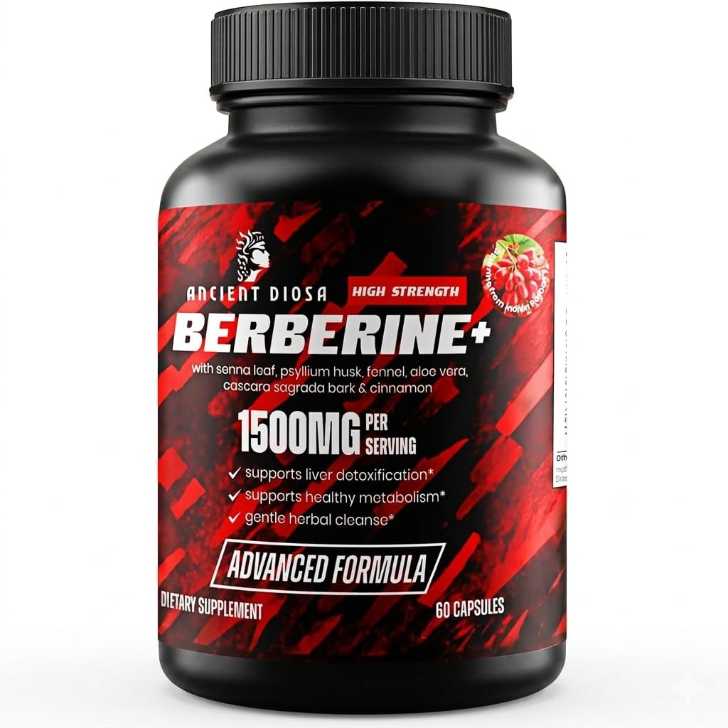 ANCIENT DIOSA Berberine Supplement 50g front view