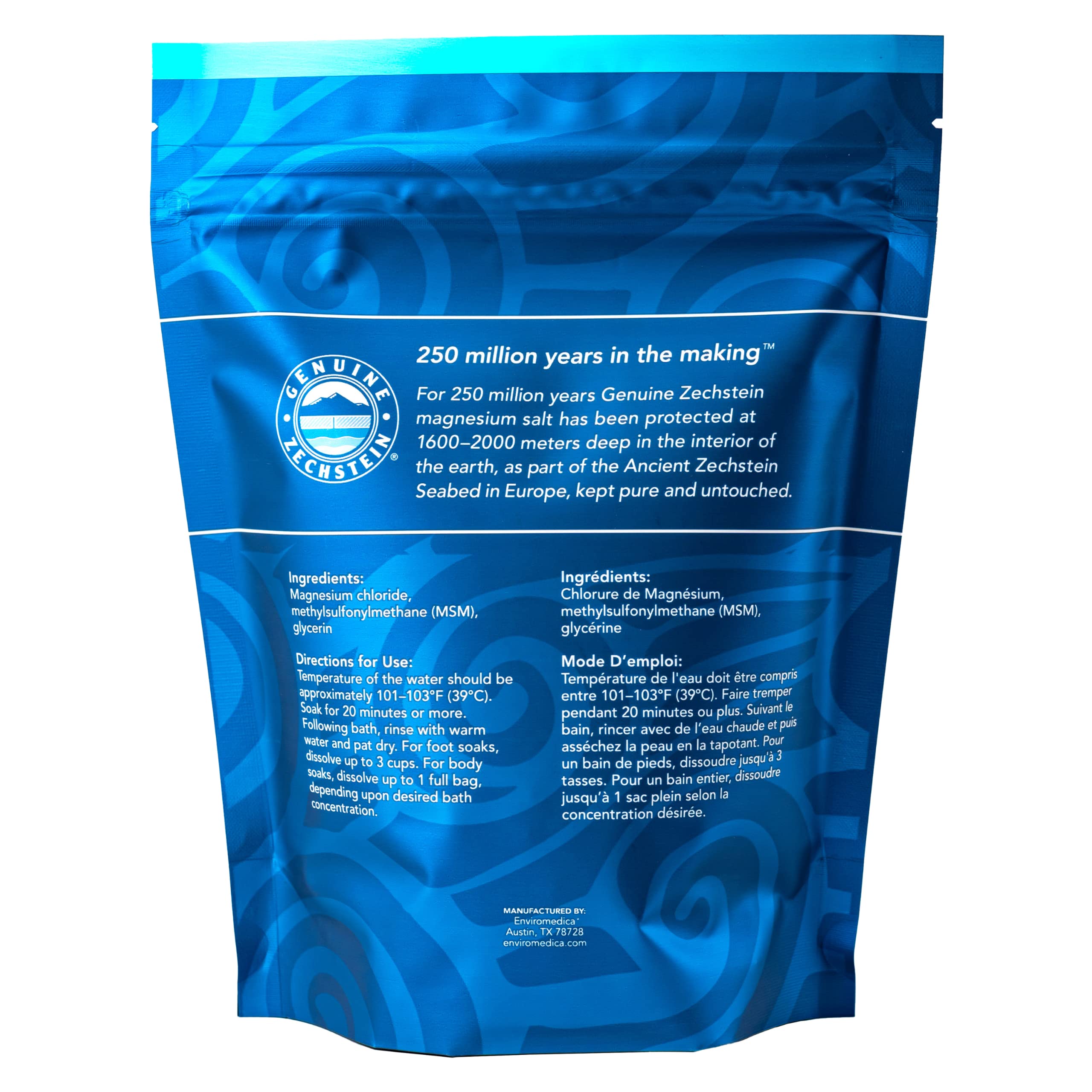 Ancient Minerals Magnesium Flakes Ultra 748g close-up of flakes
