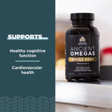 Ancient Nutrition Ancient Omegas Whole Body capsule close-up