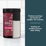 Ancient Nutrition Beauty Within Multi Collagen Powder mixed in a drink